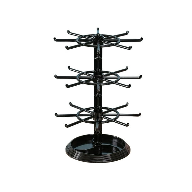 Sonducket Organizador de joyería de línea suave con borde y sin rebabas para un almacenamiento seguro y práctico fabricado en ABS Ropa, zapatos y accesorios Miscelánea negro