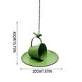 thumbnail image 5 of Bird Feeders For Outside Metal Bird Feeder Cup Shaped Outdoor Garden Yard Decoration for Outdoors Garden Patio Yard Lawn Decor, 5 of 8