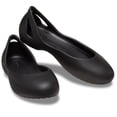 thumbnail image 2 of Bailarinas Kadee para Mujer Crocs Negras Slip-On Talla 6, 2 of 6