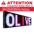thumbnail image 2 of OLIVE LED Sign 3Color RWP 12"x31" IR Programmable Scroll. Message Display EMC, 2 of 8