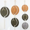 thumbnail image 3 of CSChome No Installation Hat Rack Elegant Bohemian Style Hat Hanger: Handwoven Rope Rack for Home Room, 3 of 7