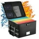 thumbnail image 3 of Matsuzay Caja de archivo práctica y duradera de color negro para un almacenamiento eficiente de archivos Materiales duraderos de fibra de Almacenamiento y organización del hogar, 3 of 6