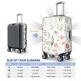 thumbnail image 5 of Fotbe Wildflower Watercolor 2 Luggage Cover Protector,Suitcase Protector,Scratch and Dirt Resistant,Fits 18-32 Inch Luggage-Medium, 5 of 8