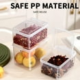 thumbnail image 4 of Airtight Food Storage Containers Set - Kitchen Pantry organization, Dry Food Freshness, Stackable Plastic Bins, Flour, Rice & Snack Sealing Box, JKODE, 4 of 9
