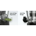 Juicer Machine, Aeitto Cold Press Juicer, with Big Wide 3.3in Chute