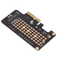 thumbnail image 1 of PCI Express Riser Card, NVMe M.2 To PCIE3.0 Riser Card 1500+ MB/s Write Multiple  Cooling 3200+ MB/s Read PCB Material  for OS X for, 1 of 7