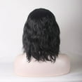 Hosiery Hair Ties Silk Hair Cap Short Wavy Bobo Human Hair Full Wig