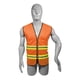 thumbnail image 1 of Chaleco Alta Visibilidad Poliester Naranja Unitalla Surtek, 1 of 1