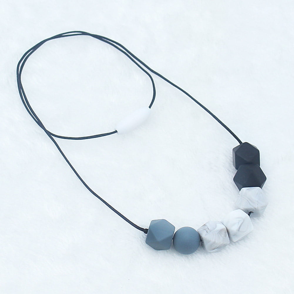 teething bead necklace
