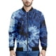 thumbnail image 4 of Chaqueta con estampado de arcoíris giratorio para hombres y mujeres, colorida chaqueta con cremallera de gran tamaño informal de manga larga con estampado 3D, abrigo, blusas de calle, 4 of 5