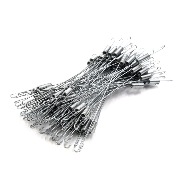 Resorte de Retorno 100pcs 155mm x 5,5mm Unique Bargains Acelerador Freno Moto Coche