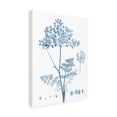 thumbnail image 2 of Vision Studio 'Antique Botanical in Blue VI' Canvas Art, 2 of 3