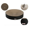 thumbnail image 4 of THE LICKER STORE Nelson 20.13" Modern Cardboard Round Bowl Cat Scratcher with Catnip, Ink, CSR1010H, 4 of 6