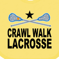 thumbnail image 4 of Inktastic Crawl Walk Lacrosse Boys or Girls Baby Bib, 4 of 4