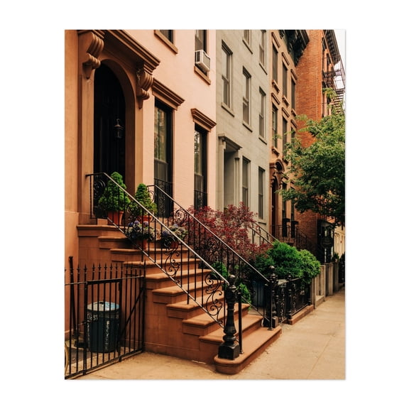 Gramercy Park Residential 01 - Manhattan New York Photography Unframed Wall Art Print 8 x 10 inches