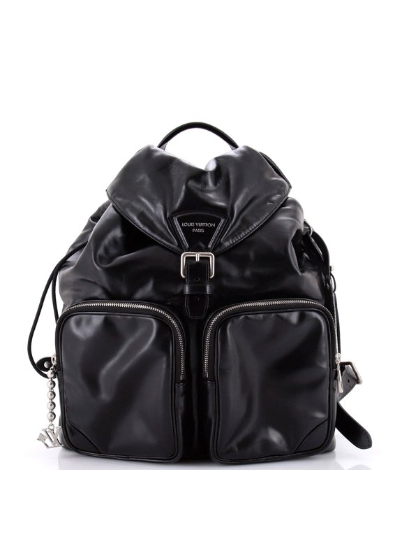 Pre-Owned Montsouris Cargo Backpack Leather By Rebag