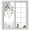 Sage Green, variant on Sage Green Eucalyptus Window Privacy Film, Watercolor Spring Weeping Botanical Static Cling UV Sun Blocking Heat Control Window Tint Day and Night, Non-Adhesive One Way Privacy Cover 19.6''x39.3''