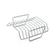 thumbnail image 4 of Parrilla para costillas, soporte de acero para asar, resistente rejilla para filetes, herramienta para barbacoa, antiadherente, fácil de usar Plata, 4 of 9
