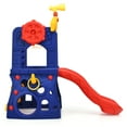 thumbnail image 3 of Topbuy 6-in-1 Freestanding Kids Toddler Slide Set with Basketball Hoop&Ring Toss Indoor&Outdoor, 3 of 8