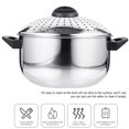 thumbnail image 7 of Stainless Steel Kettle Cooking Noodles Pot Stewed Noodles Pot Cookware, 7 of 7