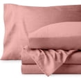 thumbnail image 2 of Washed King Sheet Set Premium UltraSoft Microfiber Bed Sheets Double Brushed Hypoallergenic Stain (King Washed Pebble Beach), 2 of 7