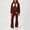 Brown, variant on OGLCCG Girls 2 Piece Outfits Girls Clothes Fall Long Sleeve Bow Print Crew Neck Sweatshirt Top and Flare Pants Set Little Girls Outfits Size 3-14