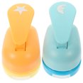 thumbnail image 1 of LOLIPPYY 2pcs Star Hole Puncher Assorted Color Iron with Photo Album Decoration Creative Arts, 1 of 8