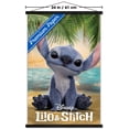 thumbnail image 3 of Disney Lilo & Stitch (2025) - Beach Pose One Sheet Wall Poster with Magnetic Frame, 22.375" x 34", 3 of 5