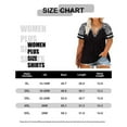 thumbnail image 5 of CASSIE LIZ Plus Size Womens Tops 4X Summer V Neck Shirts Black Fashion Short Sleeve Tee Loose Fit Snake Print Raglan Tunics Spring Blouses Casual Pullovers 4XL 24W 26W, 5 of 6