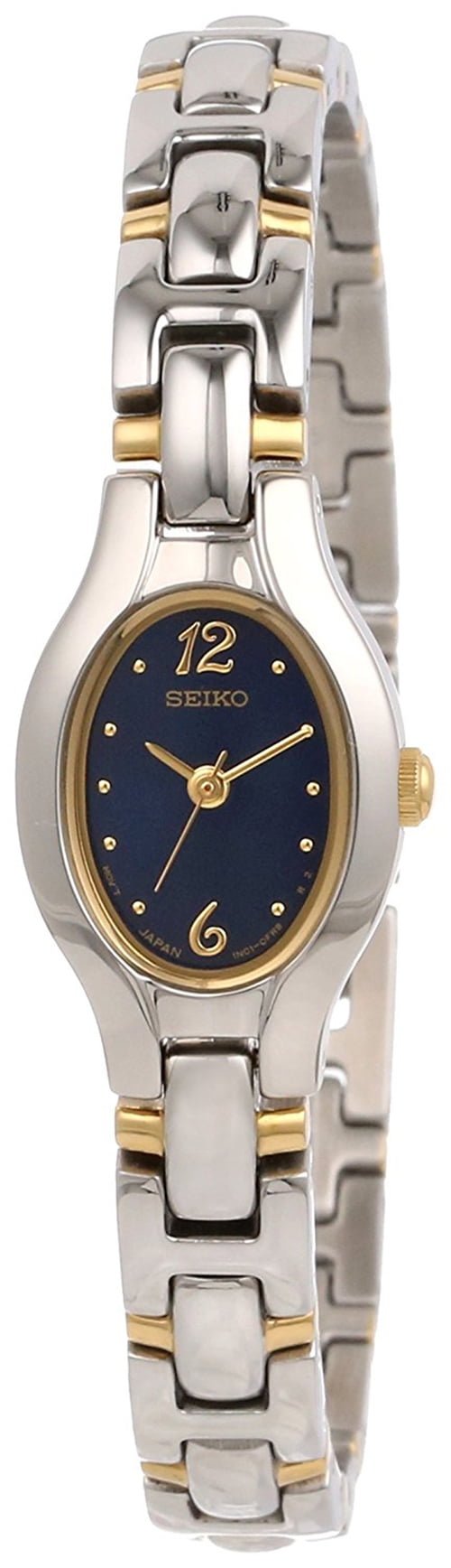 Seiko Solar Diamond Accented Watch for Women, Stainless