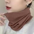 thumbnail image 3 of Fiudx Polaina de Cuello de Invierno, Cubrecuellos Cálidos, Calentador Cuello de Tela Delong, Protección Cervical a Prueba de Viento, Retención de Calor En Capas, Ropa Deportiva/Casual para Exteriores, 3 of 3