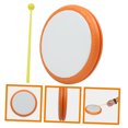 thumbnail image 4 of SASABAXI 1Set Plastic Hand Drum Set Orange with Creative Shape and Excellent Sound Quality for Playing, 4 of 8