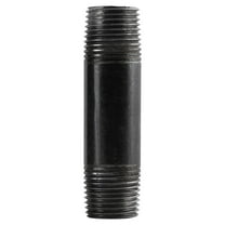 Southland 585-001HN Close Steel Nipples, 1", Black