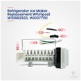 thumbnail image 4 of ForeverPRO W10882923 Icemaker for Whirlpool Appliance W10377151 2118175 AH3503096 EA3503096, 4 of 8