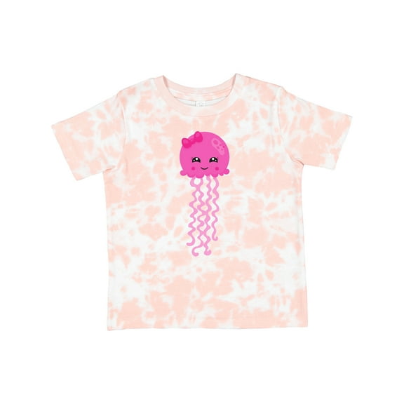 Inktastic Cute Jellyfish, Little Jellyfish, Pink Jellyfish Girls Toddler T-Shirt