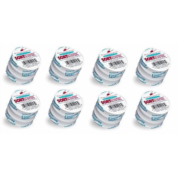 Lee 10053 Sortkwik Fingertip Moistener, 3/8 oz, 3 per Pack, Sold as 8 Pack, 24 Count Total$$Office