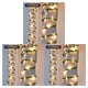 thumbnail image 3 of Yuarrent Tira de luces Lámpara solar Linternas de cadena Suministros de vacaciones Mano de obra fina Tamaño compacto Instalación práctica 2M 20LED 3piezas, 3 of 6