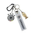 thumbnail image 1 of Clearance!2024 Copa de Europa de Alemania Francia Italia Países Bajos Portugal emblema del equipo llavero de fútbol colgante de abanico, 1 of 2
