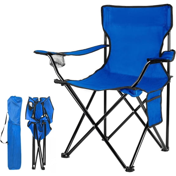 Folding Camping Chairs- Lightweight, Portable Chair for Beach, Lawn, Outdoor Sports