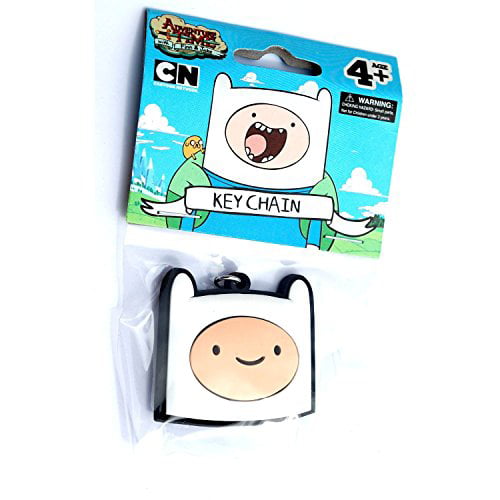 Hot Properties Adventure Time Finn and Jake 3-d Rubber Keychain 