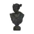 thumbnail image 4 of Decorative Bust Sculpture Figurine for Home and Bathroom Accent - Polyresin Statue for Office and Room - Ornament for Living Room, Shelf and Coffee Table Decor - 12", Bronze & Copper, 4 of 11