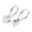 -, variant on Cute Heart Love Dangle Drop Cartilage Small Huggie Hoop Earrings for Women Sterling Silver
