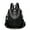 Black, variant on Backpack Purse for Women Fashion Genuine Leather Convertible Shoulder Handbag Travel Bag Satchel Rucksack Ladies Bag