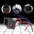 thumbnail image 2 of 220V/110V Power Supply Switch Power Outlet with Socket Fuse for 3D Printer, 2 of 6
