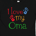 thumbnail image 3 of Inktastic I Love My Oma Grandchild Boys or Girls Baby T-Shirt, 3 of 4