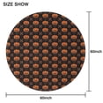 thumbnail image 6 of Gothic Horror Tablecloth 60 Inch Round - Waterproof Machine Washable Darkness Spooky Night, 6 of 6