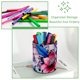 thumbnail image 3 of Portalápices compacto y funcional: portabolígrafos ideal y organizador de escritorio para maquillaje y materiales de arte, hermosas flores, 3 of 5