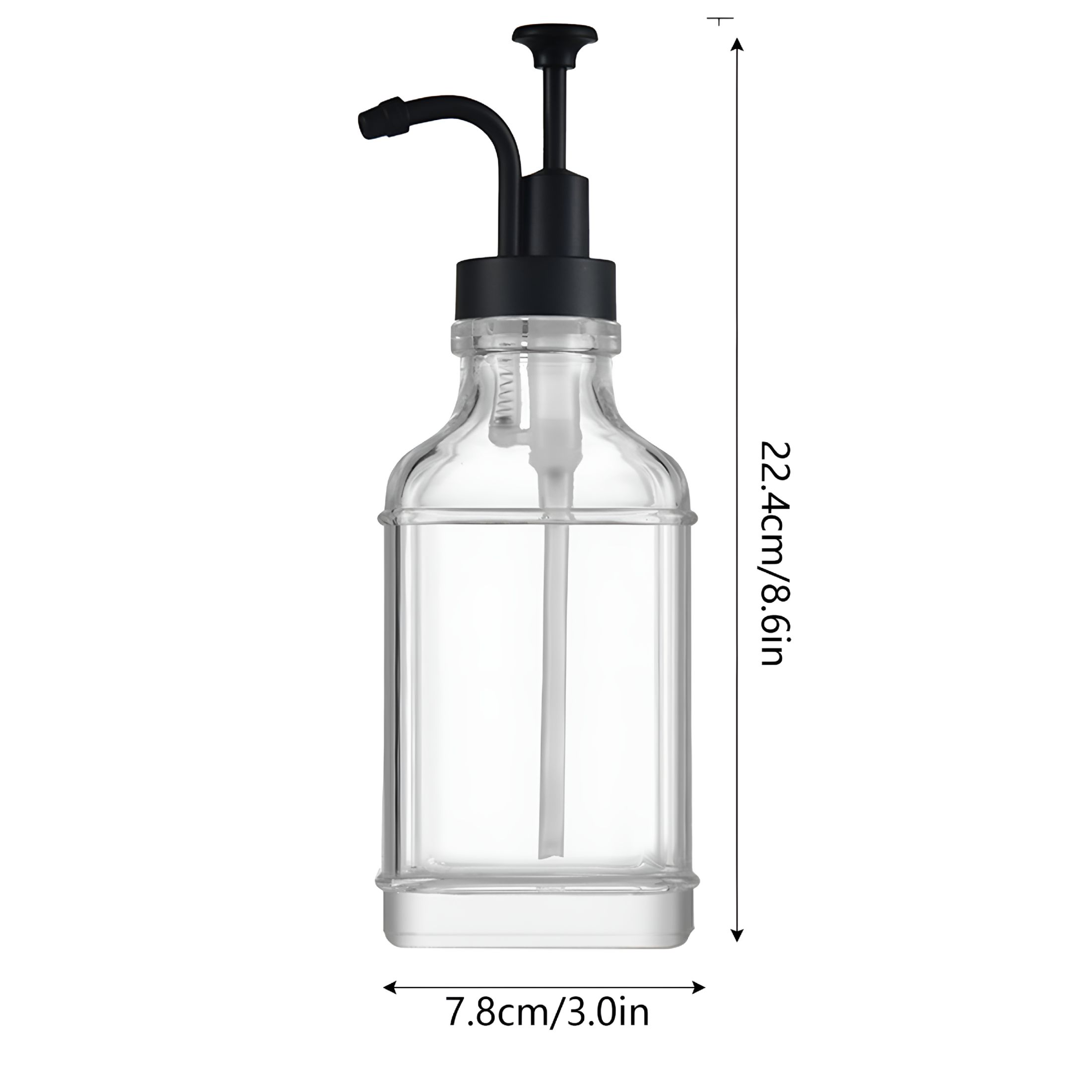 ACDANC 2026 New Glass&Bottle Coffee Syrup Dispenser for Coffee Bars Home Decoration for Kitchen,Home,Coffee Bar,Restaurant,Cafe