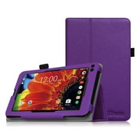 Fintie PU Leather Case Folio Cover for RCA 7" Voyager III / Voyager II / Voyager Pro Tablet, Violet