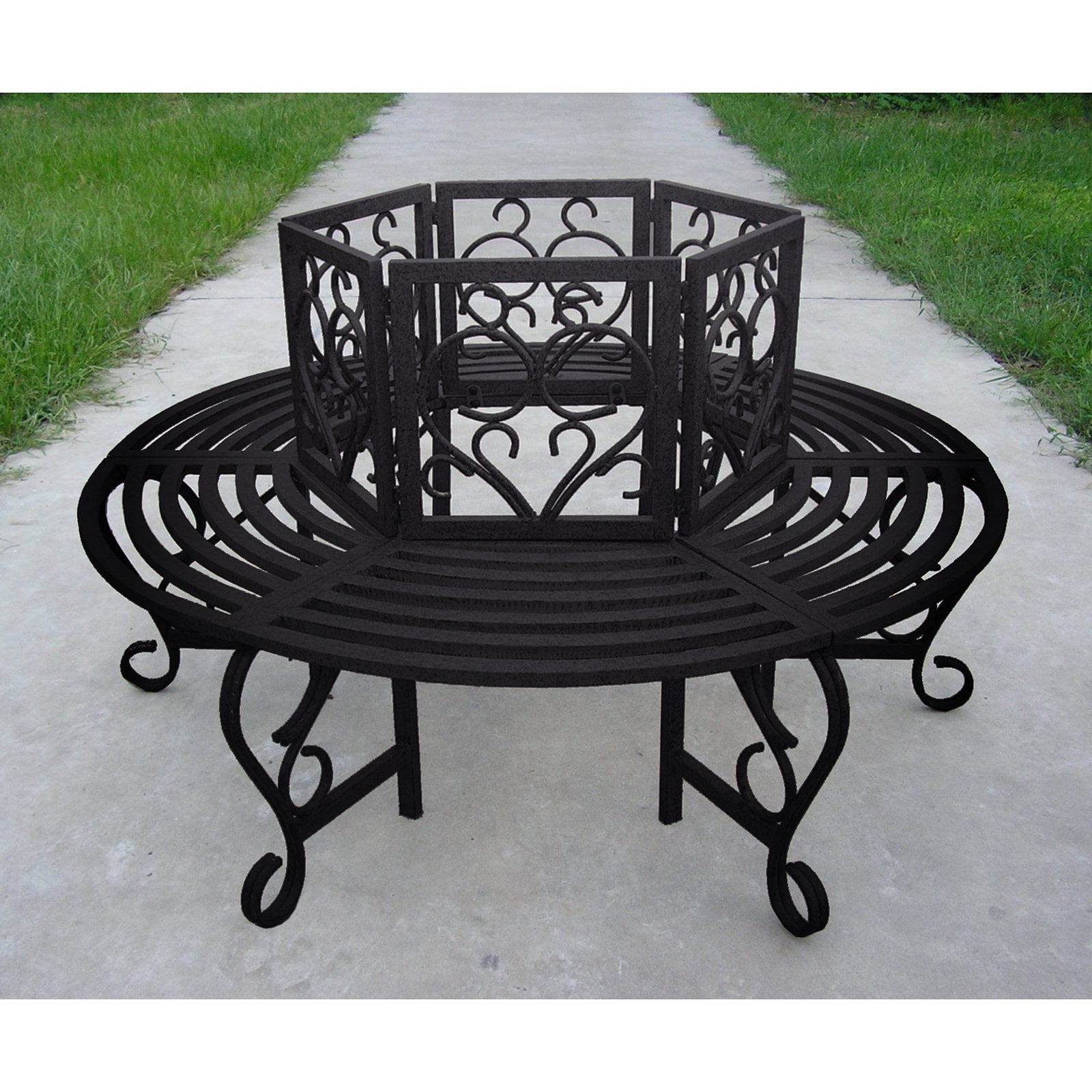 Oakland Living Scroll Tree Bench Walmart Com